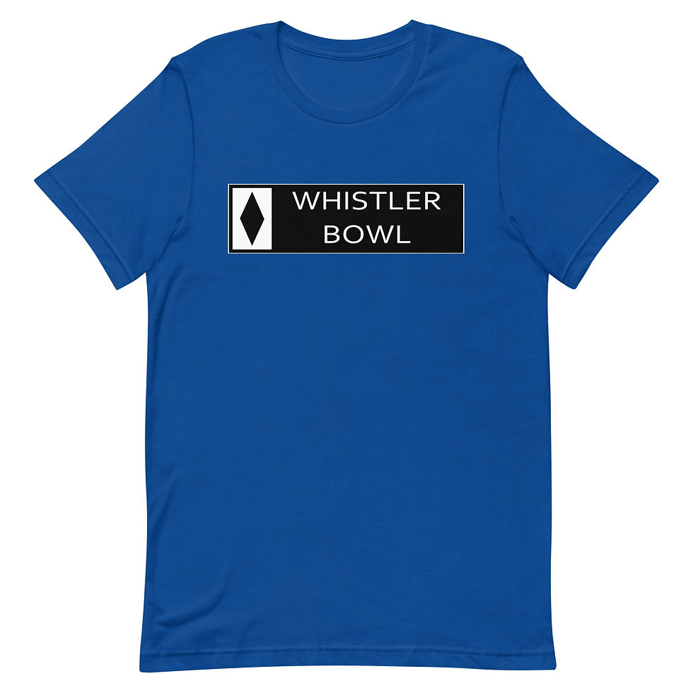 Thumbnail: Whister Bowl - Whistler Blackcomb, BC, Canada Unisex T-Shirt