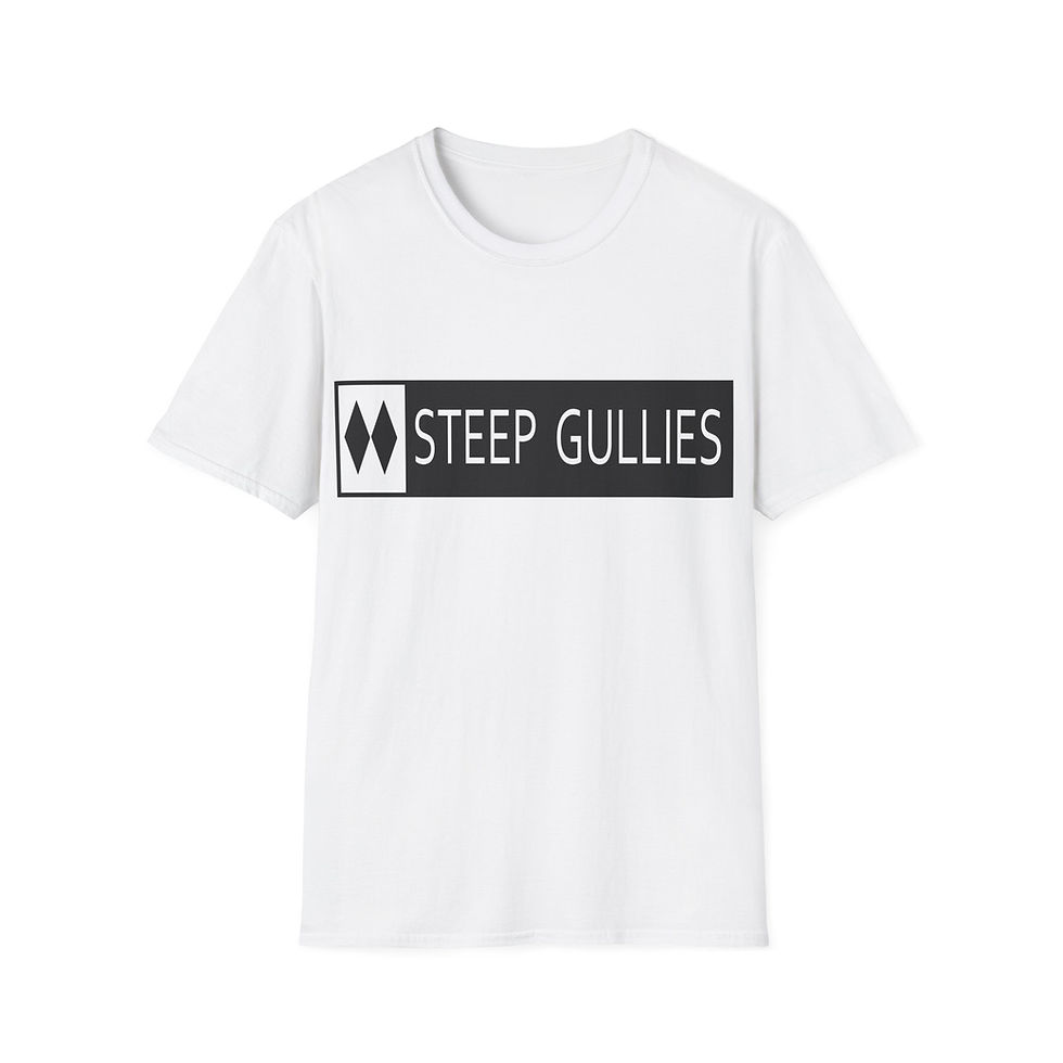 Thumbnail: Men's - Steep Gullies Ski Run T-Shirt - Arapahoe Basin, Colorado