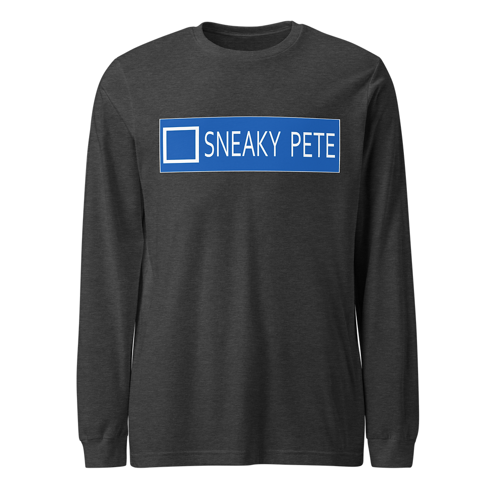 Thumbnail: Sneaky Pete - Mount Baker, WA Unisex Long Sleeve Tee