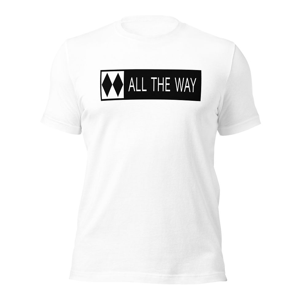 Thumbnail: All the Way - Kirkwood, CA Unisex T-Shirt