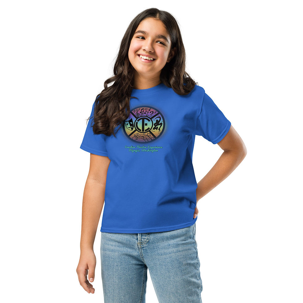 Thumbnail: CTE Youth rainbow tee
