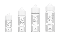 Comparatif des formats de flacons The French Bar : 30 ml, 60 ml, 120 ml et 180 ml