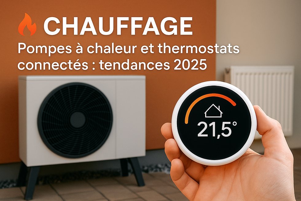 Chauffage : pompes à chaleur, thermostats connectés et innovations 2025 – P2C Pro