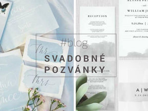 Svadobné trendy 2017 #pozvánky