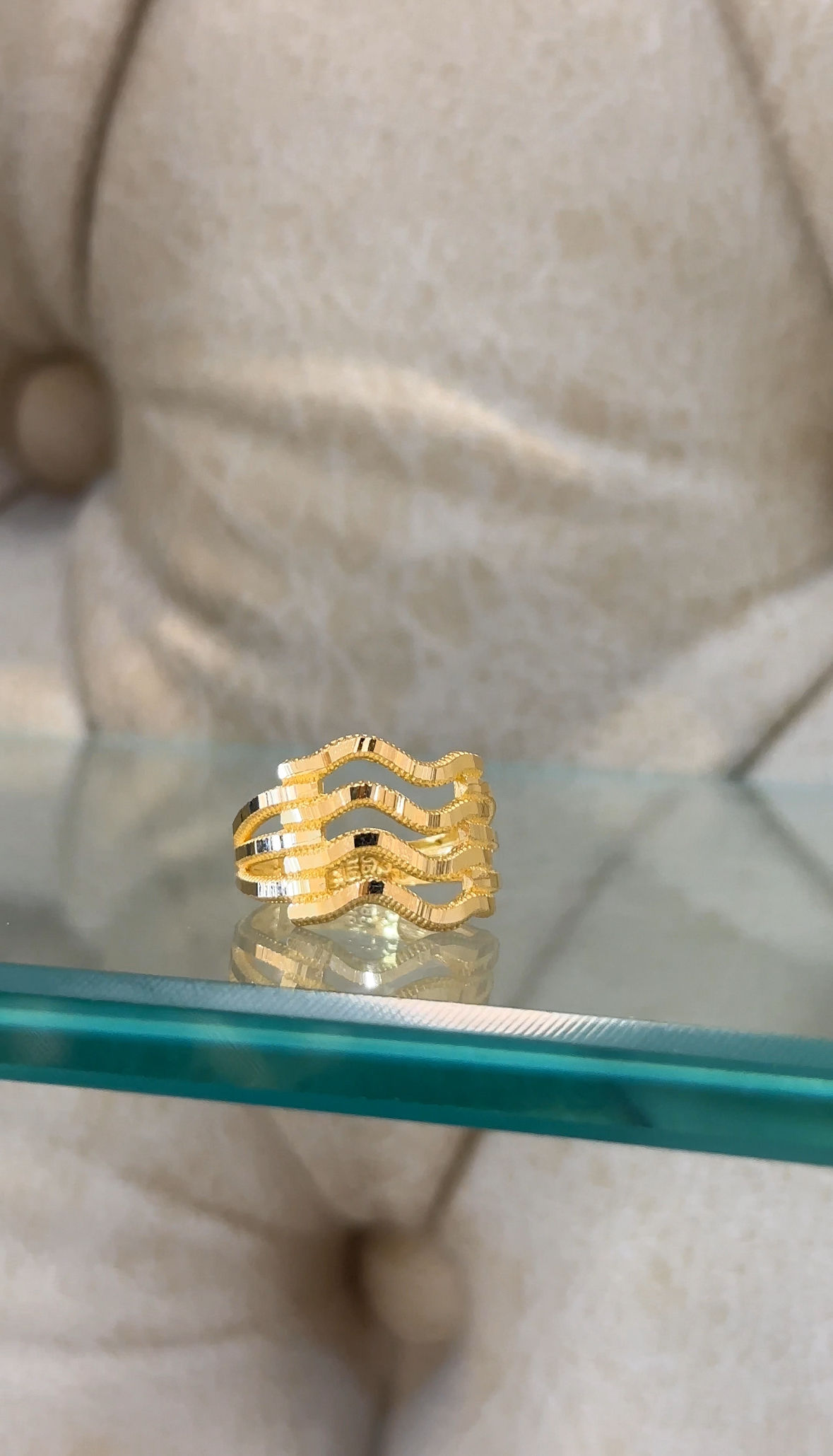 22 AYAR ZİGZAG AJDA YÜZÜK