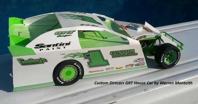 custom diecast dirt track race cars