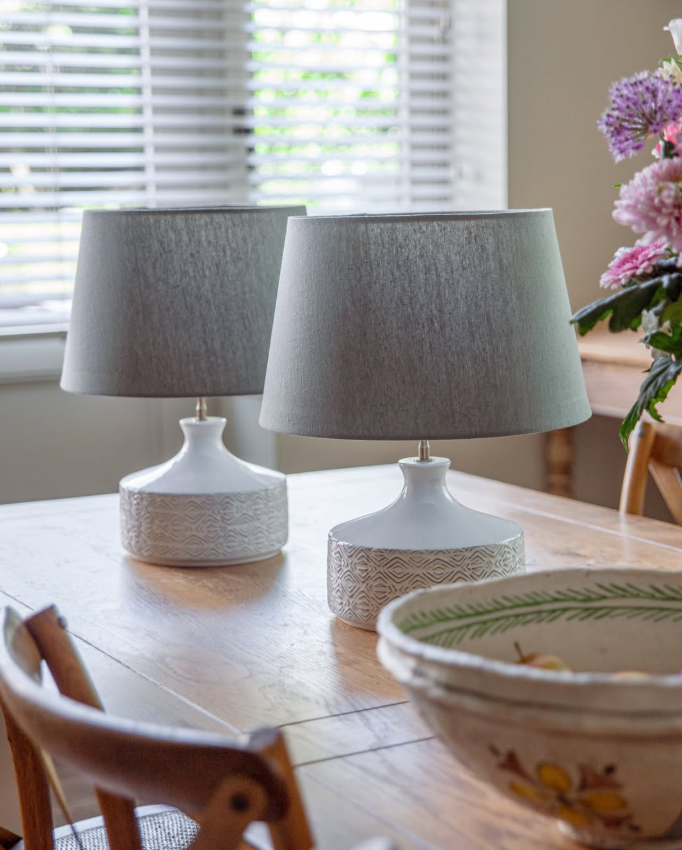 VINTAGE  TABLELAMPS COUPLE '70