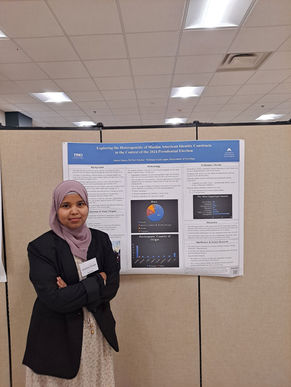 Feature: Amina Hasan Presents at Eldersveld Emerging Scholars Conference