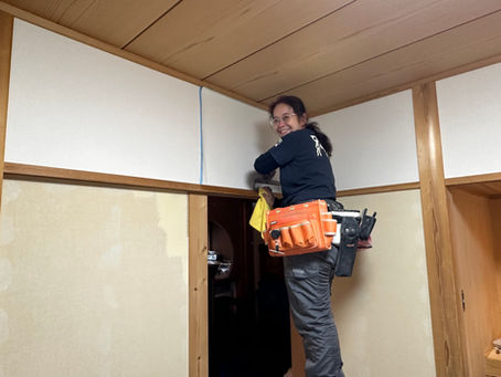 和紙張りのお部屋