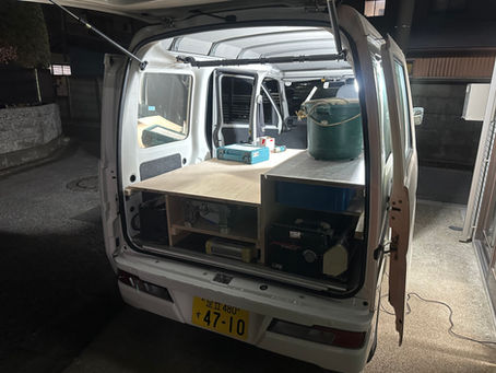 軽自動車、荷台作成