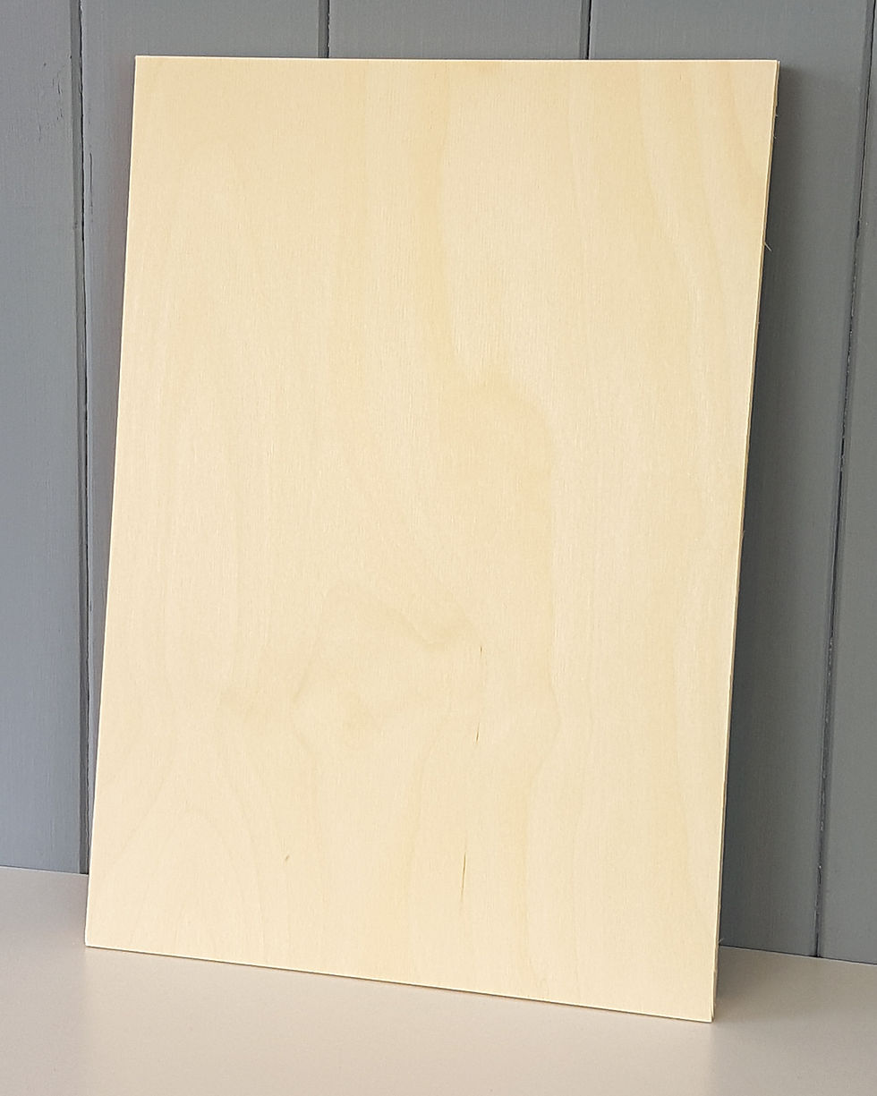 0.8mm BR/BR Grade Laser Birch Plywood - 400mm x 300mm Flexi Ply