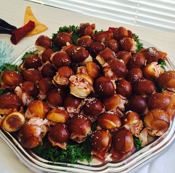 Stuffed Pretzel Bites