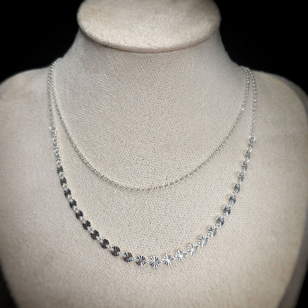 Halskette el Sol aus Silber 925