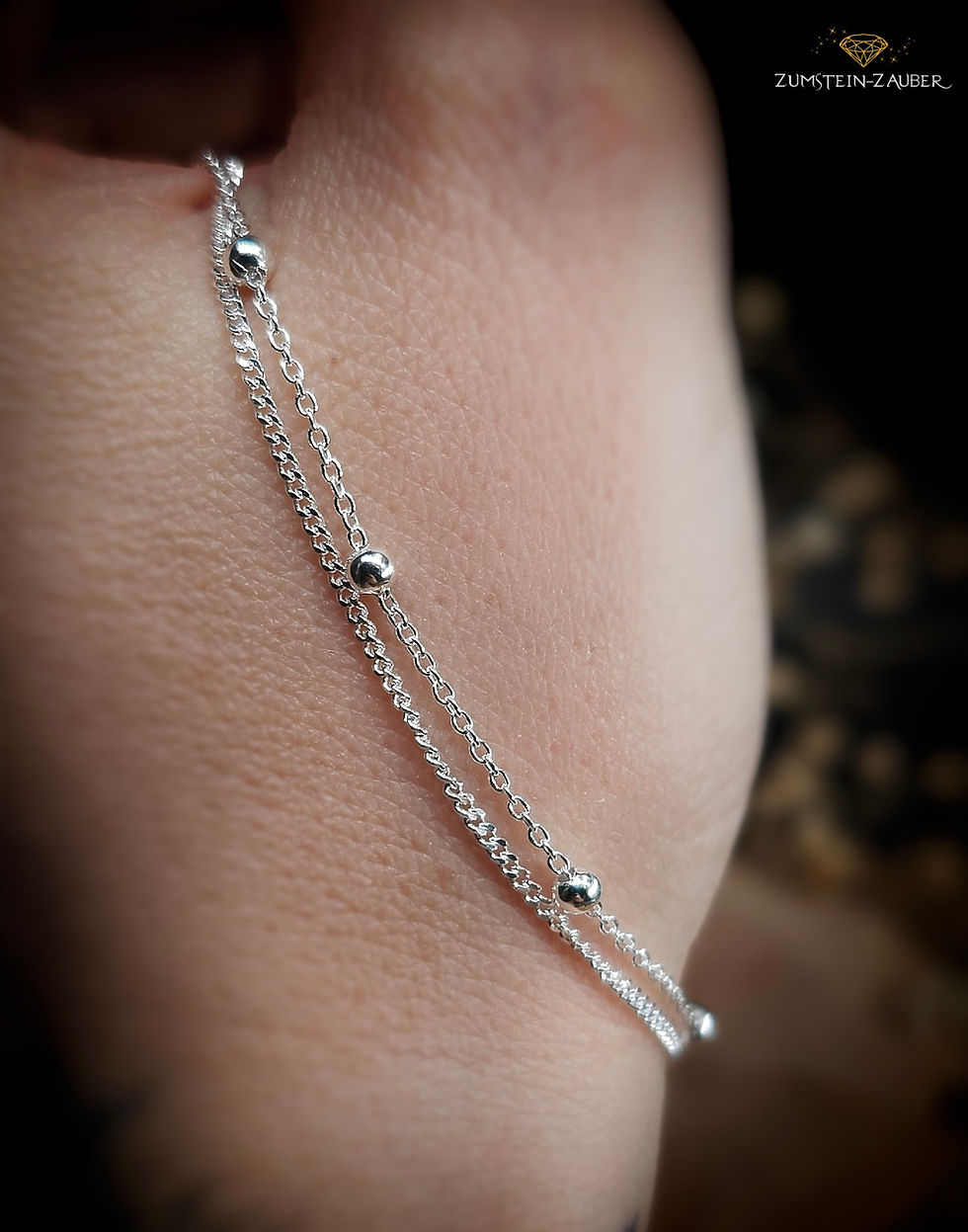 Miniaturbild: Armband - Silber doppelreihig