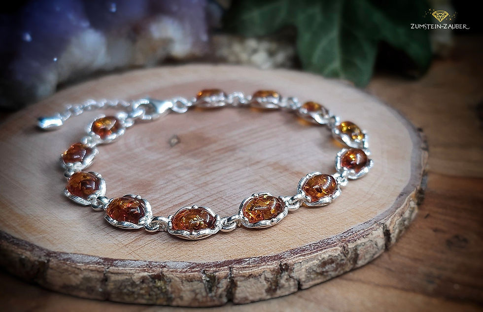 Miniaturbild: Armband - Bernstein