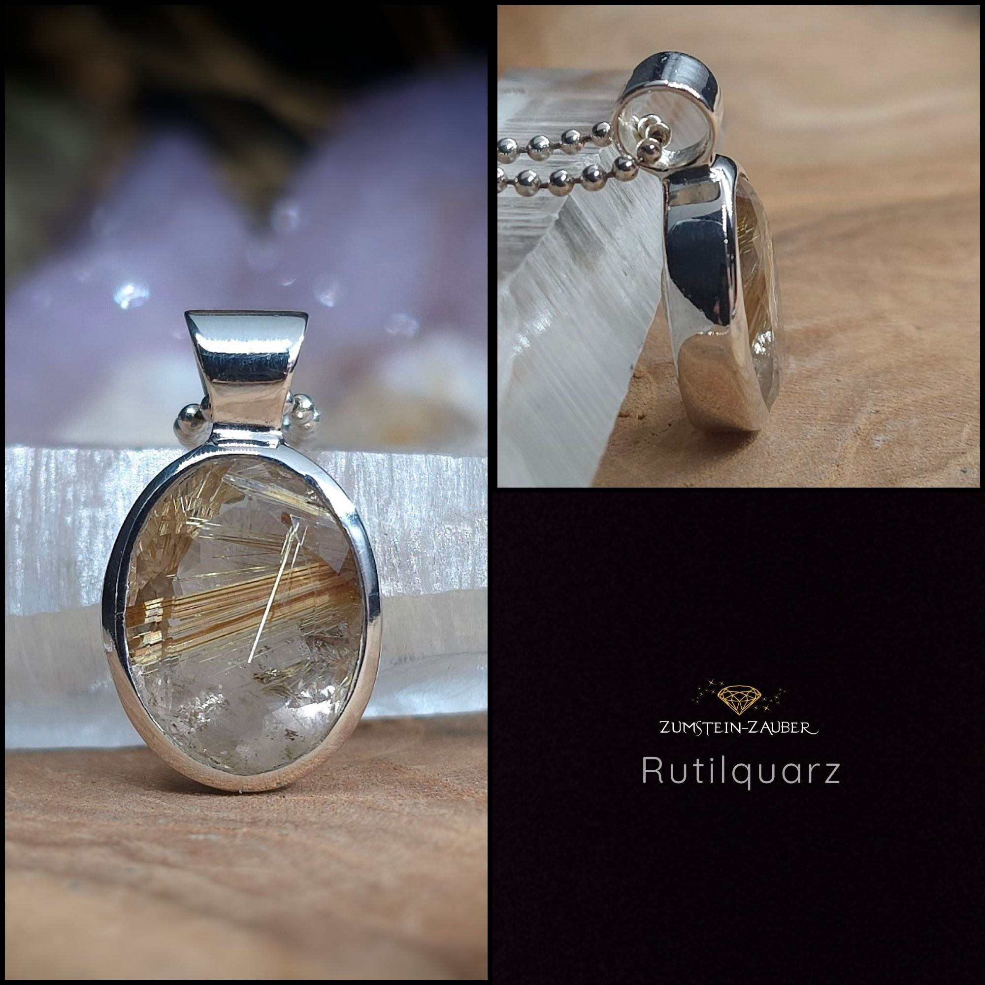 Anhänger - Rutilquarz