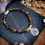 Miniaturbild: Armband - Tigerauge & Granat