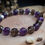 Miniaturbild: Armband - Amethyst & Rauchquarz