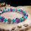 Miniaturbild: Armband - Amazonit, Amethyst & Labradorit