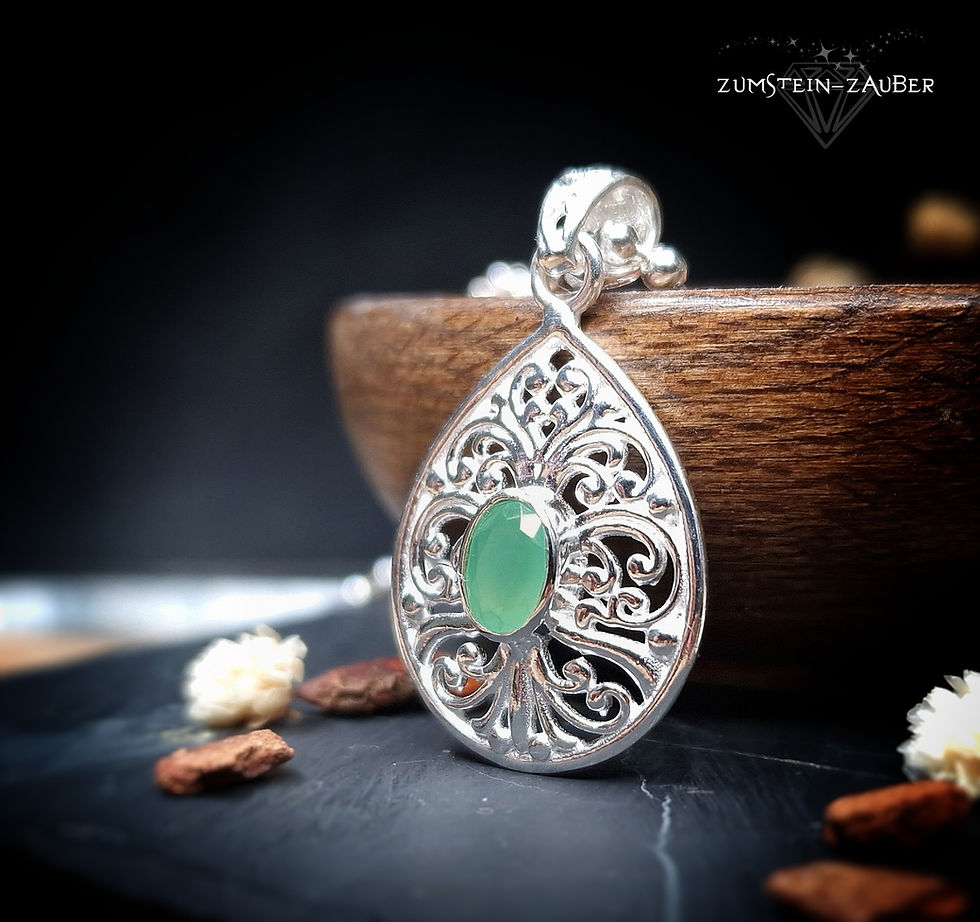 Miniaturbild: Anhänger - Chrysopras