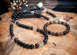 Turmalin, Granat und Bergkristall
