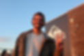 Cute boy smiling in Ericeira