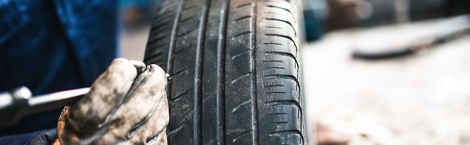 tire repair, wheel balancing