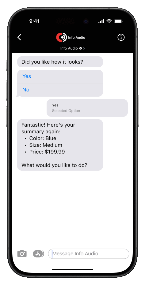 InfoAudio Consideration and Purchase.gif