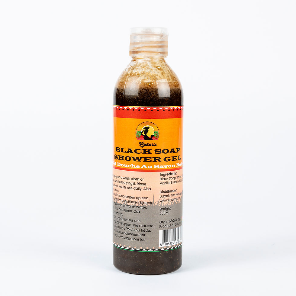 African Black Soap Shower Gel - 250ml