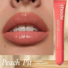 Peptide Lip Tint di Rhode tonalità Peach Pit finish brillante