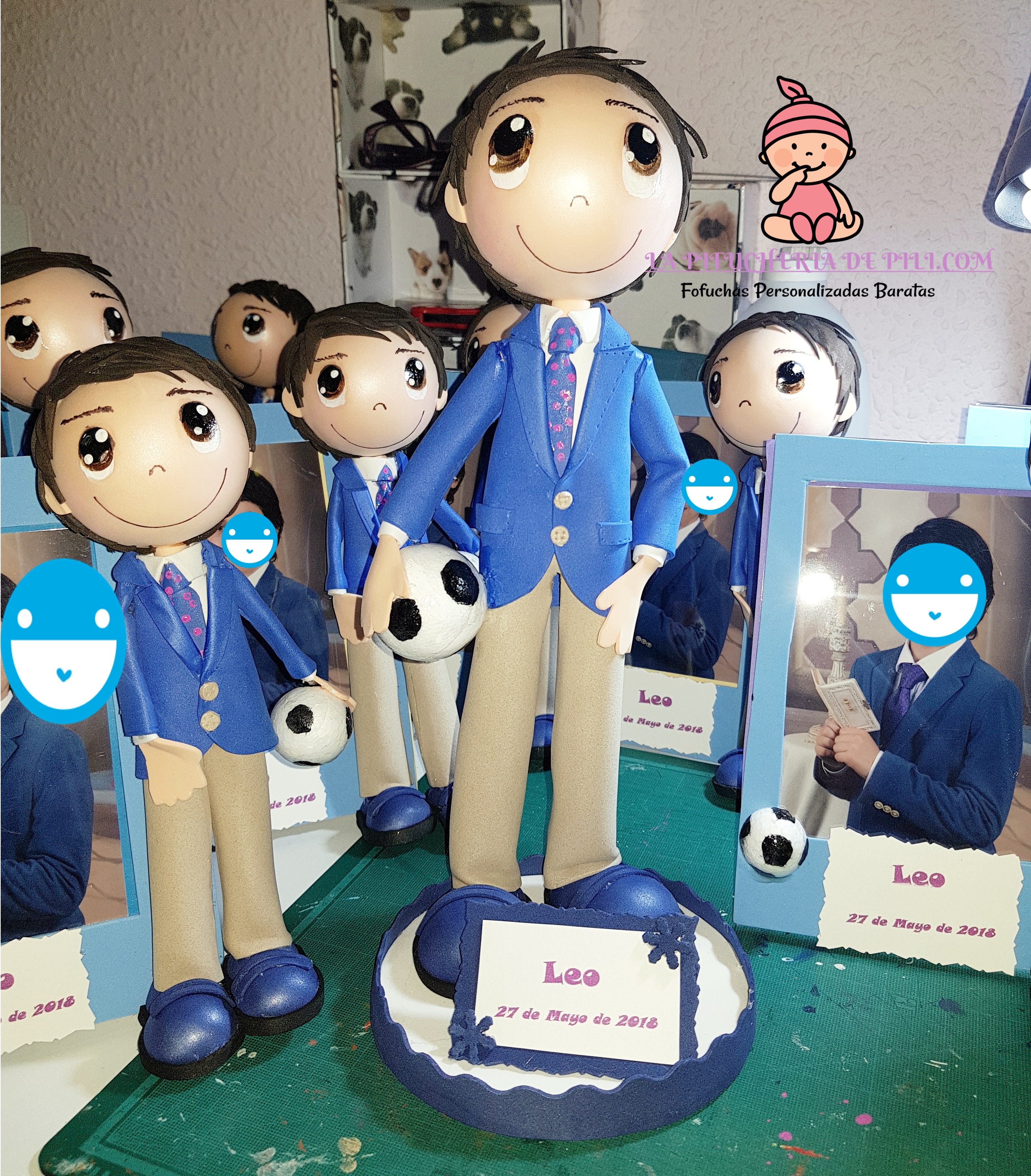 fofuchas de comunion niño