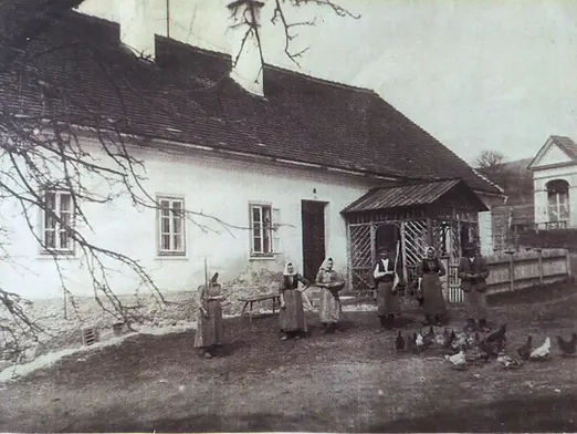 Hofareal 1940er Jahre