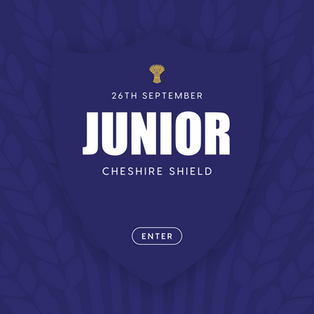 Junior Cheshire Shield entries are open!
