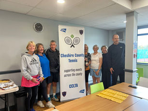 Cheshire Tennis Inter Club Walking Tennis Tournament at Birchwood