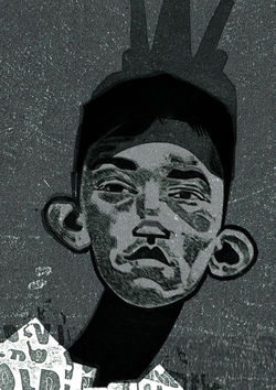 Helen Merrin fidaworldwide 2022 Boy 5 wears Walter Van Beirendonck detail