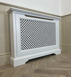 traditional style handmade radiator cover 