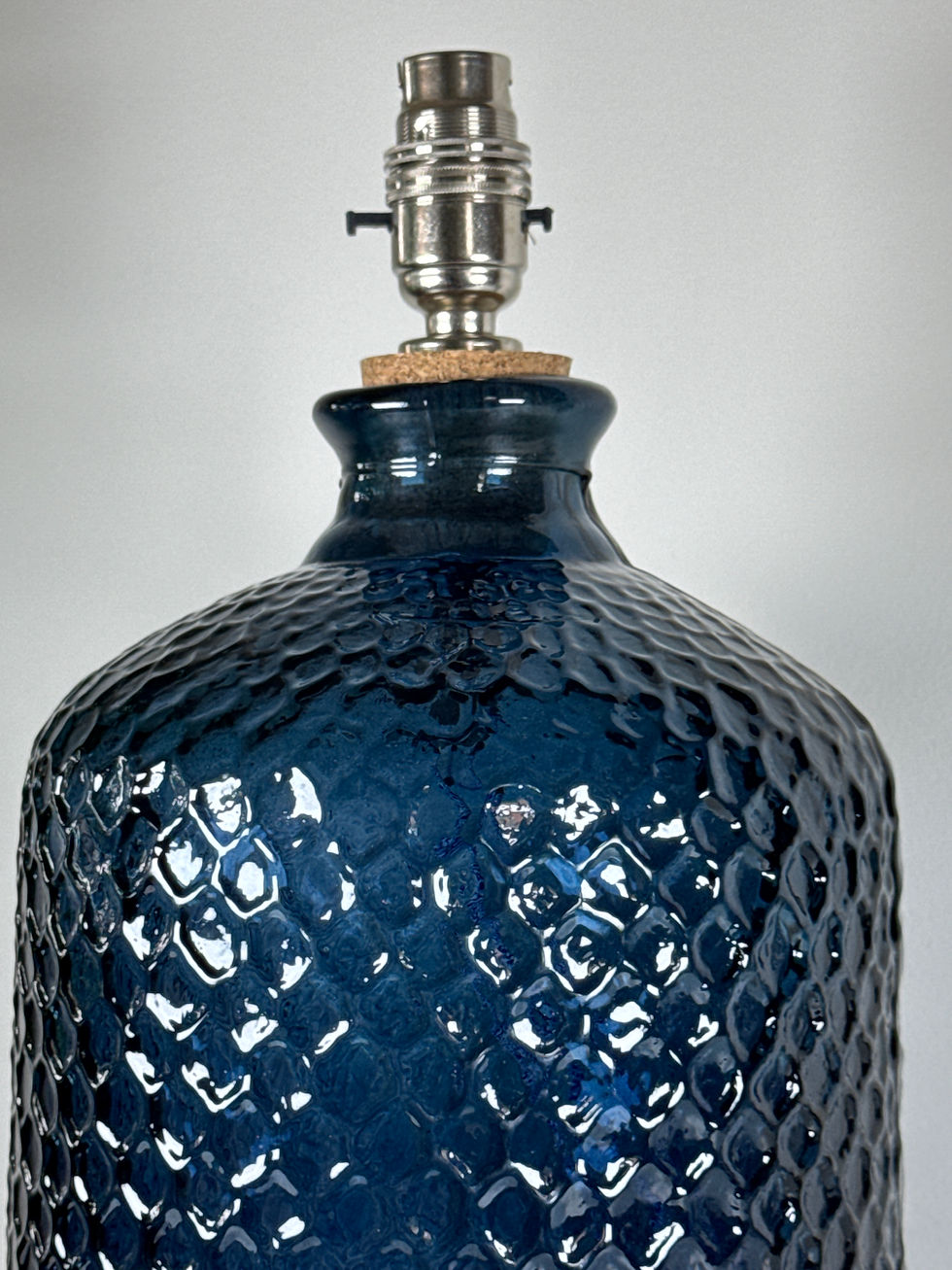 Thumbnail: Naia Navy Blue Lamp Base