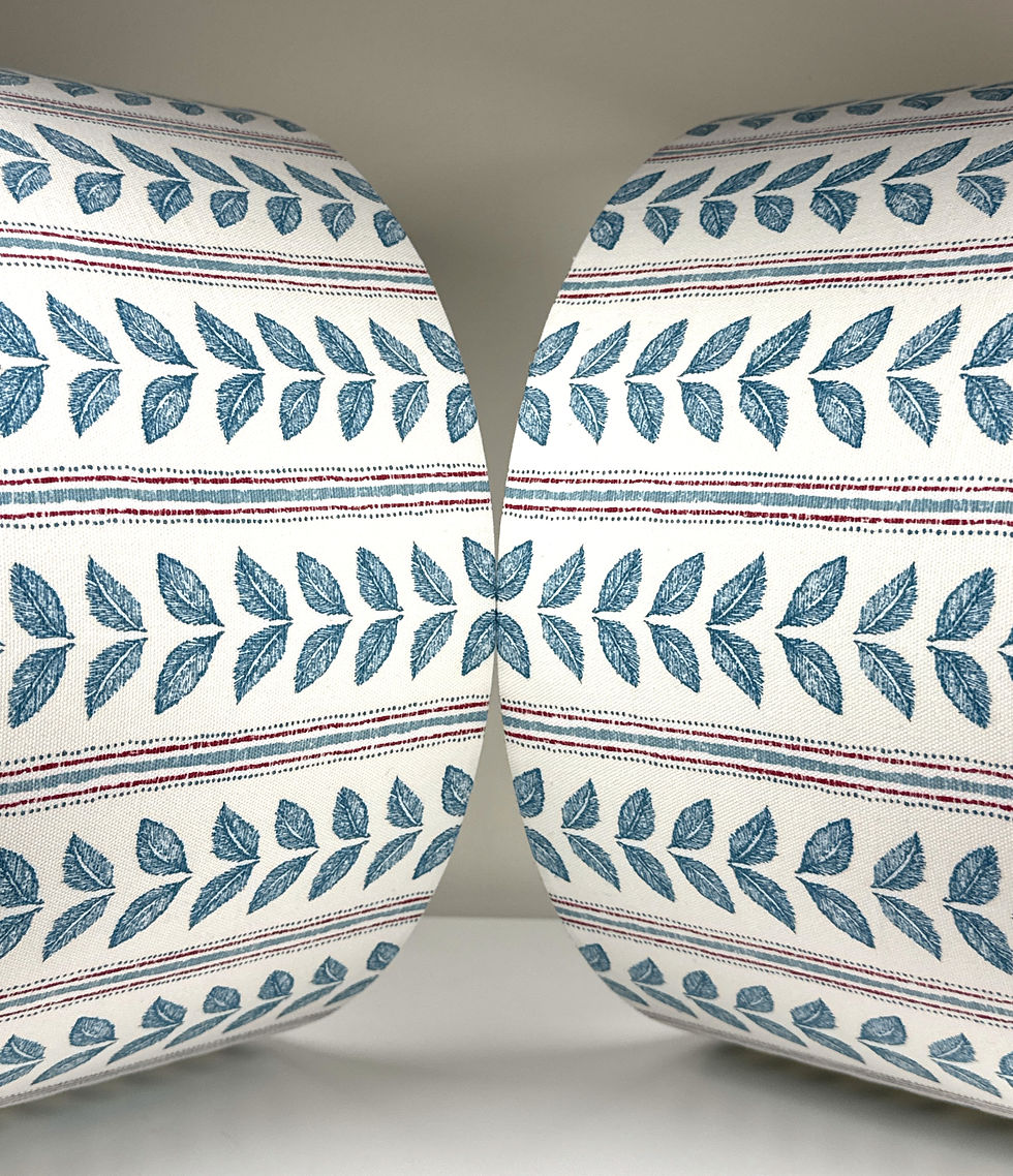 Thumbnail: Emmy Denim by Ashley Wilde Lampshade