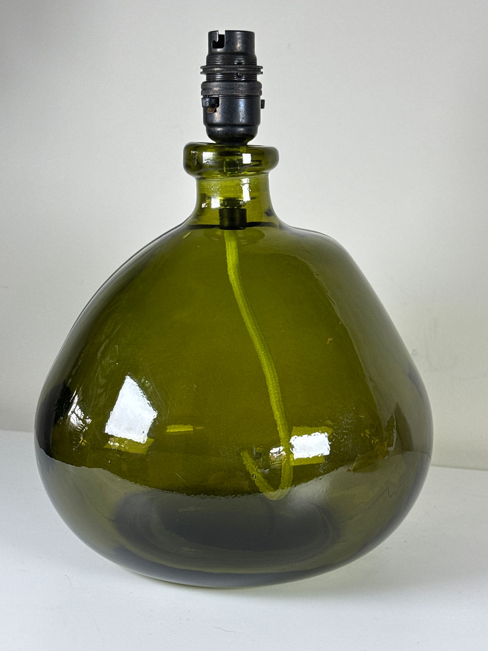 Ondine - Olive Green Lamp Base