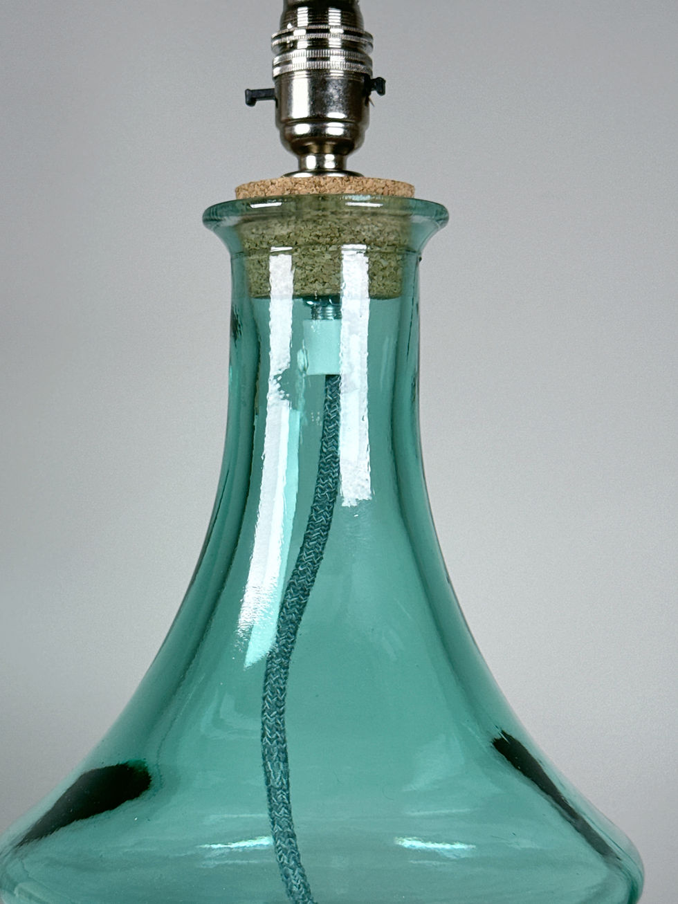 Thumbnail: Hyalos Sea Green Lamp Base