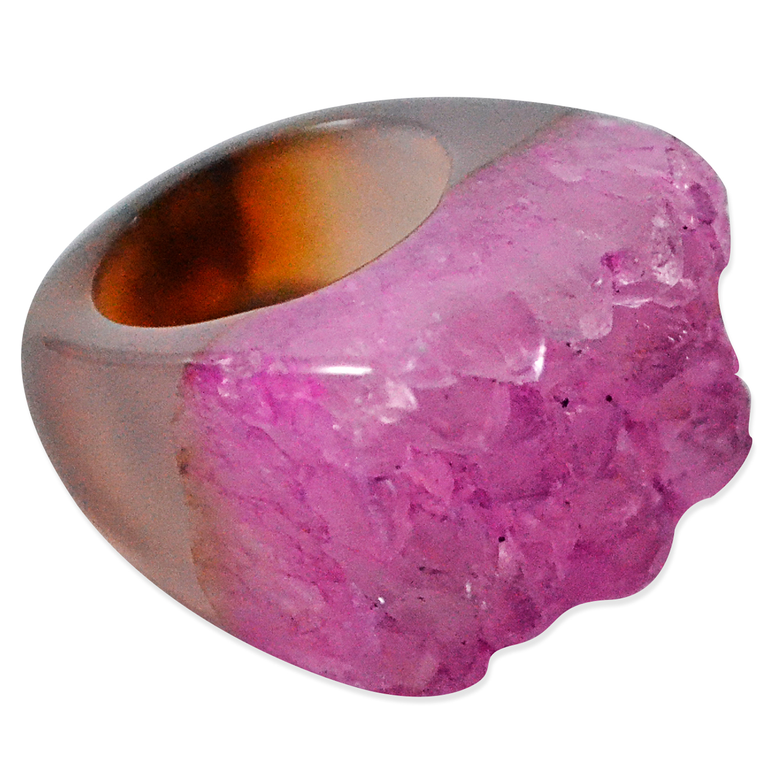 Pink High Druzy | Druzy Rings