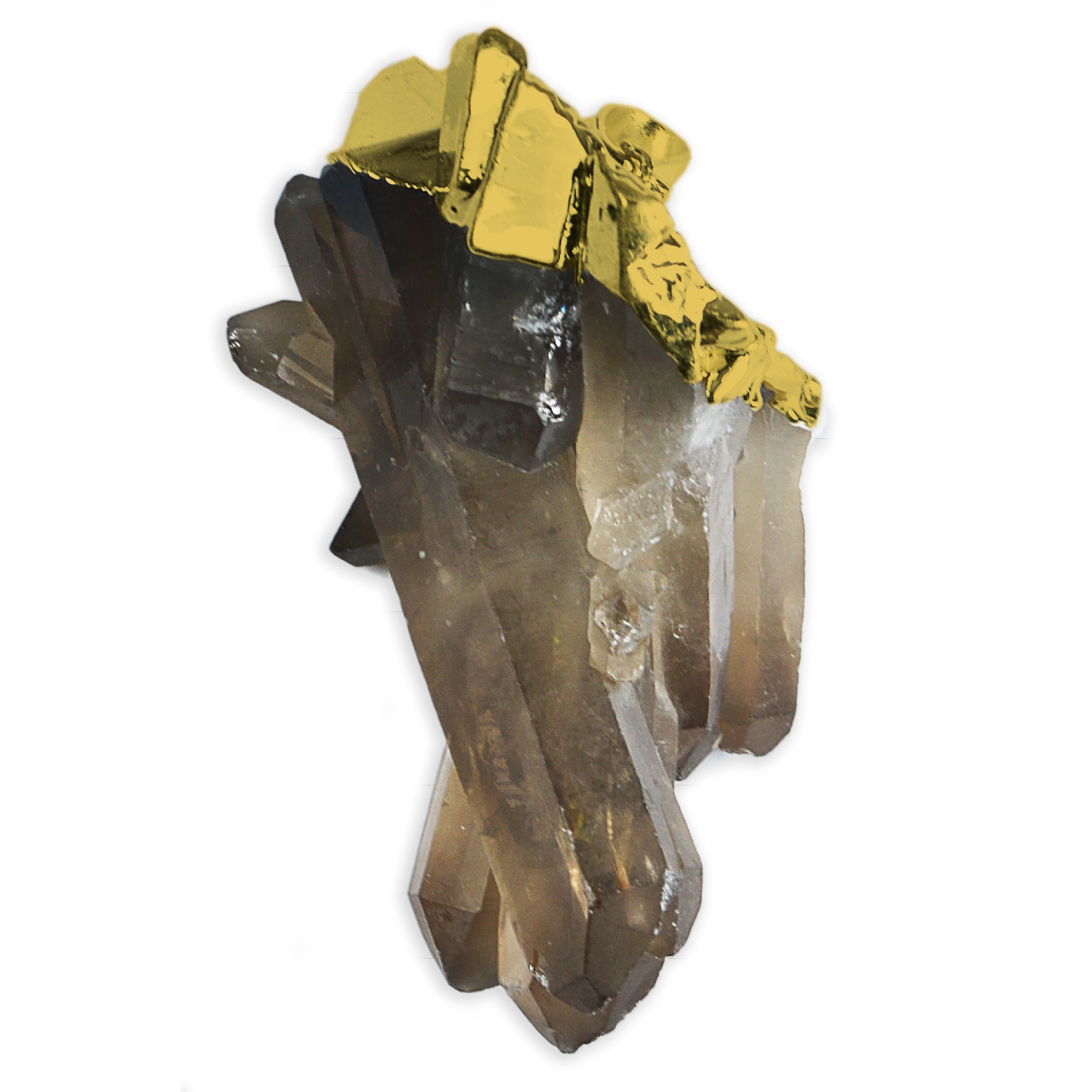 Smokey Crystal Cluster | Raw Pendants