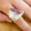 Miniatura: Watermelon Tourmaline | Arc Rings