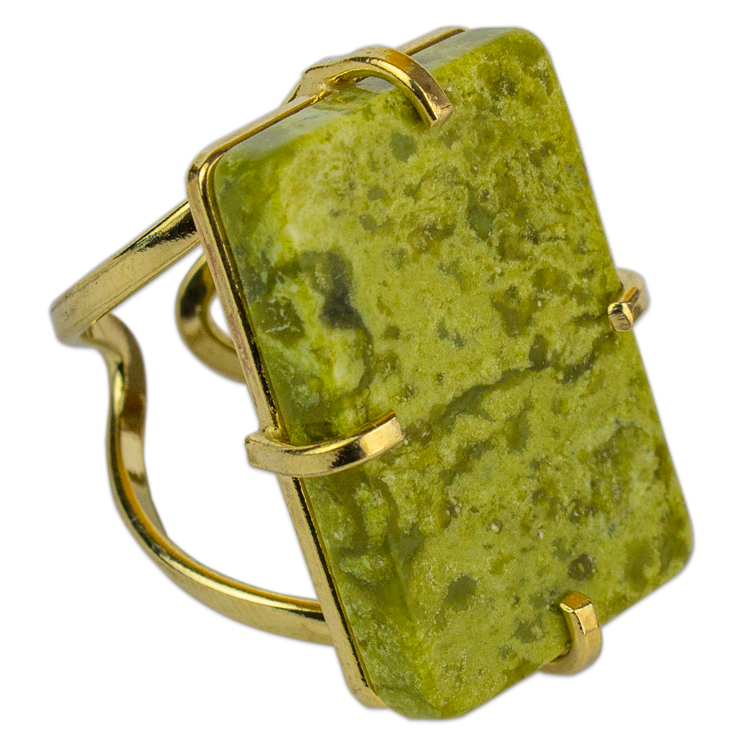 Lemon Jasper | Arc Ring
