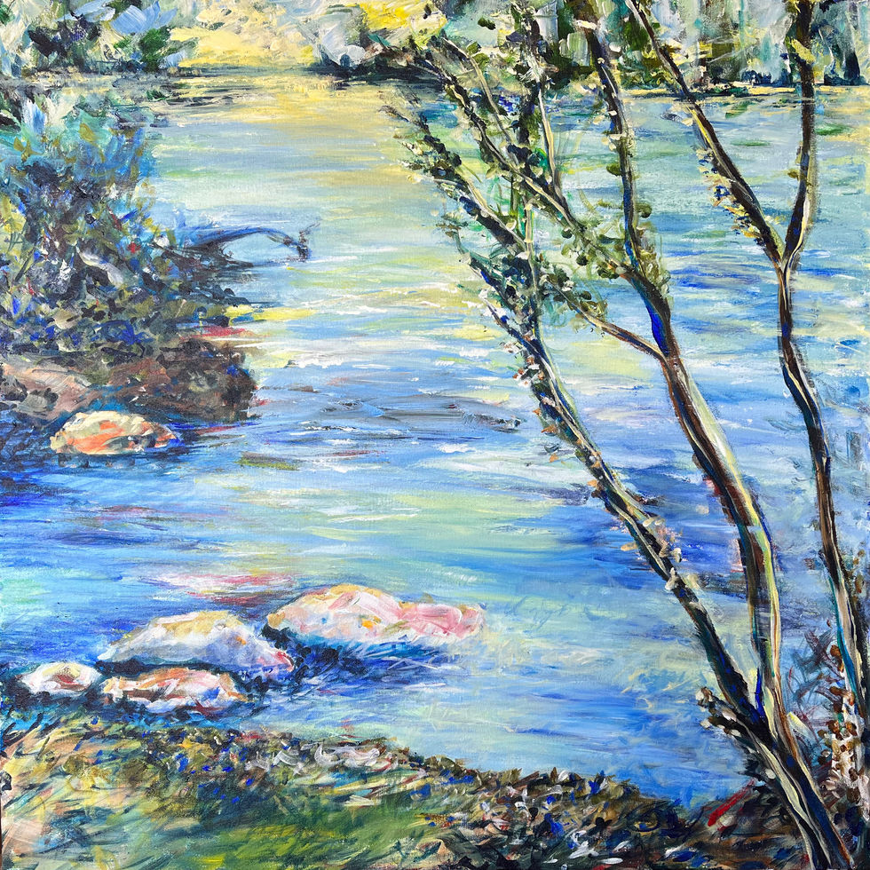 Maria Partridge abstract landscape painting