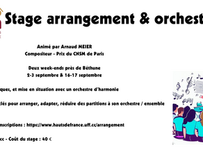 Formez vous à l'arrangement, à l'orchestration et à la réduction de partitions