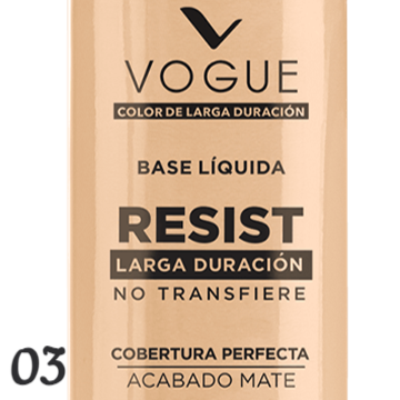 Miniatura: Base de maquillaje Resist Vogue - RS236 / 241