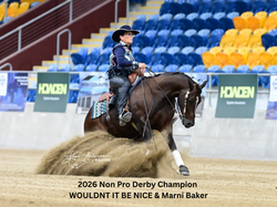 Non Pro Derby Marni Baker