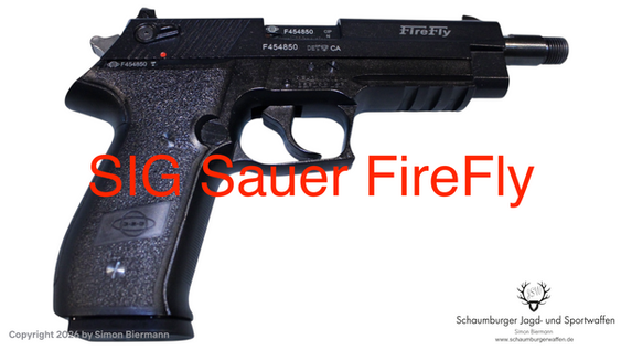 SIG Sauer schießen in Niedersachsen, ohne WBK, ab 18 Jahren.