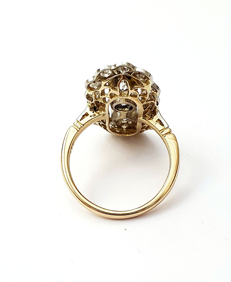 Miniaturbild: Diamantring "Dreifaltigkeit"